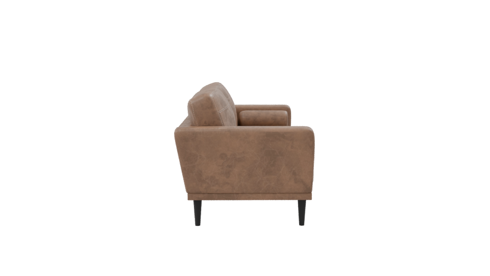Stylish Leather Sofa Model - Professional 3D Model Render 8