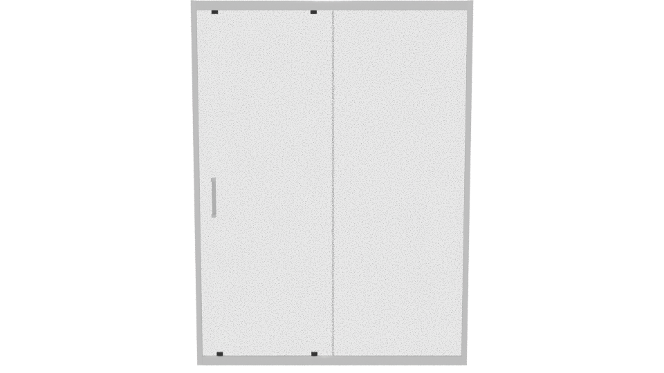 Modern Sliding Glass Door 3D - Professional 3D Model Render 5