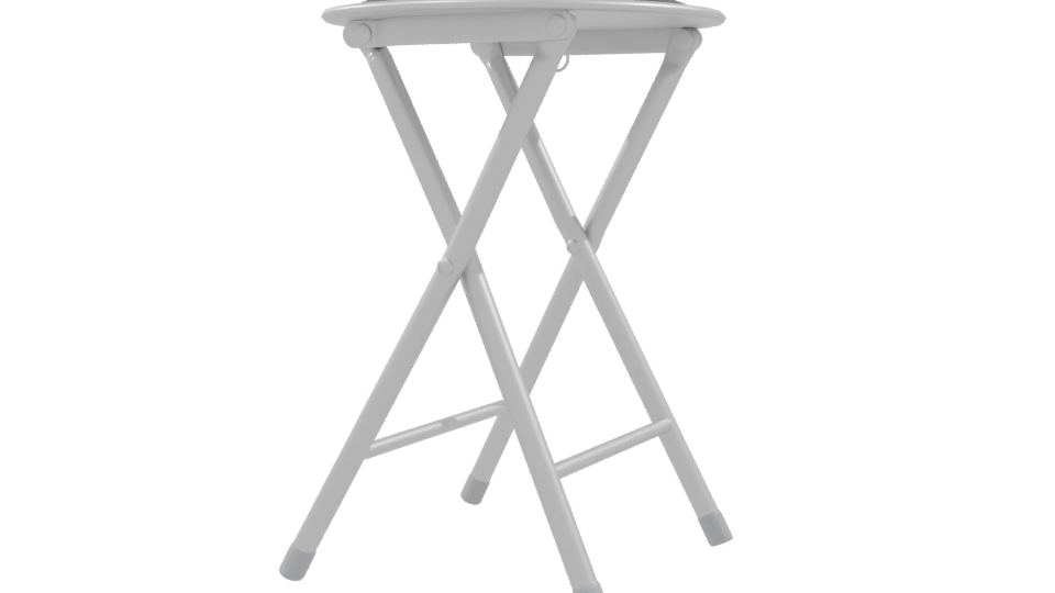 Stylish Folding Table 3D Model - Professional 3D Model Render 9