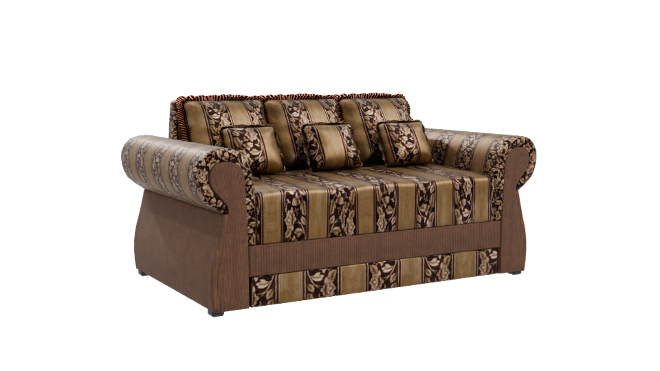 Stylish Vintage Sofa Model 3D - Professional 3D Model Render 10