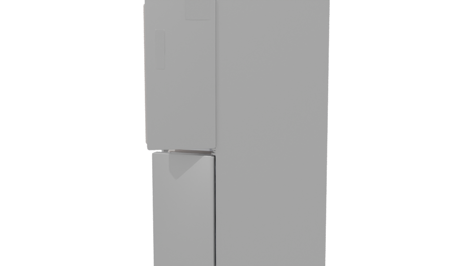 Modern Refrigerator 3D Model - Professional 3D Model Render 2
