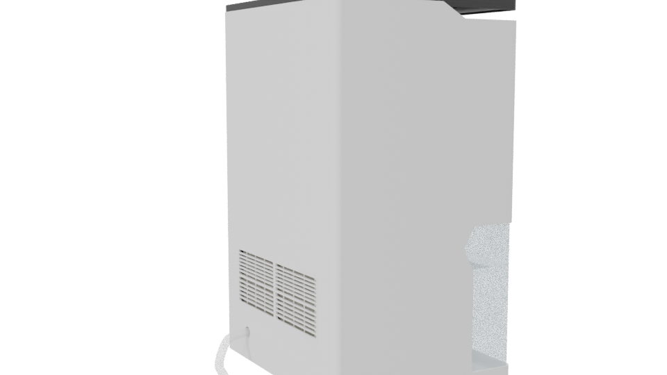 Minimalist Trash Bin 3D Model - Professional 3D Model Render 7