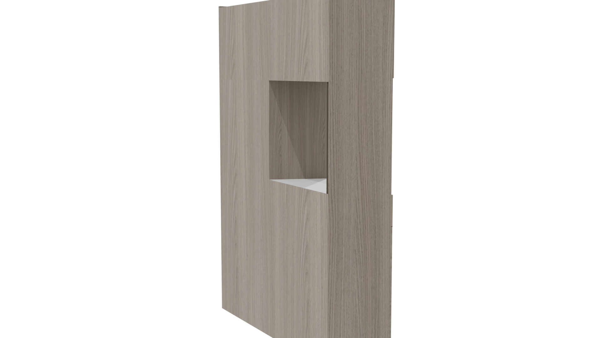 Stylish Wooden Cabinet 3D Model - Professional 3D Model Render 7