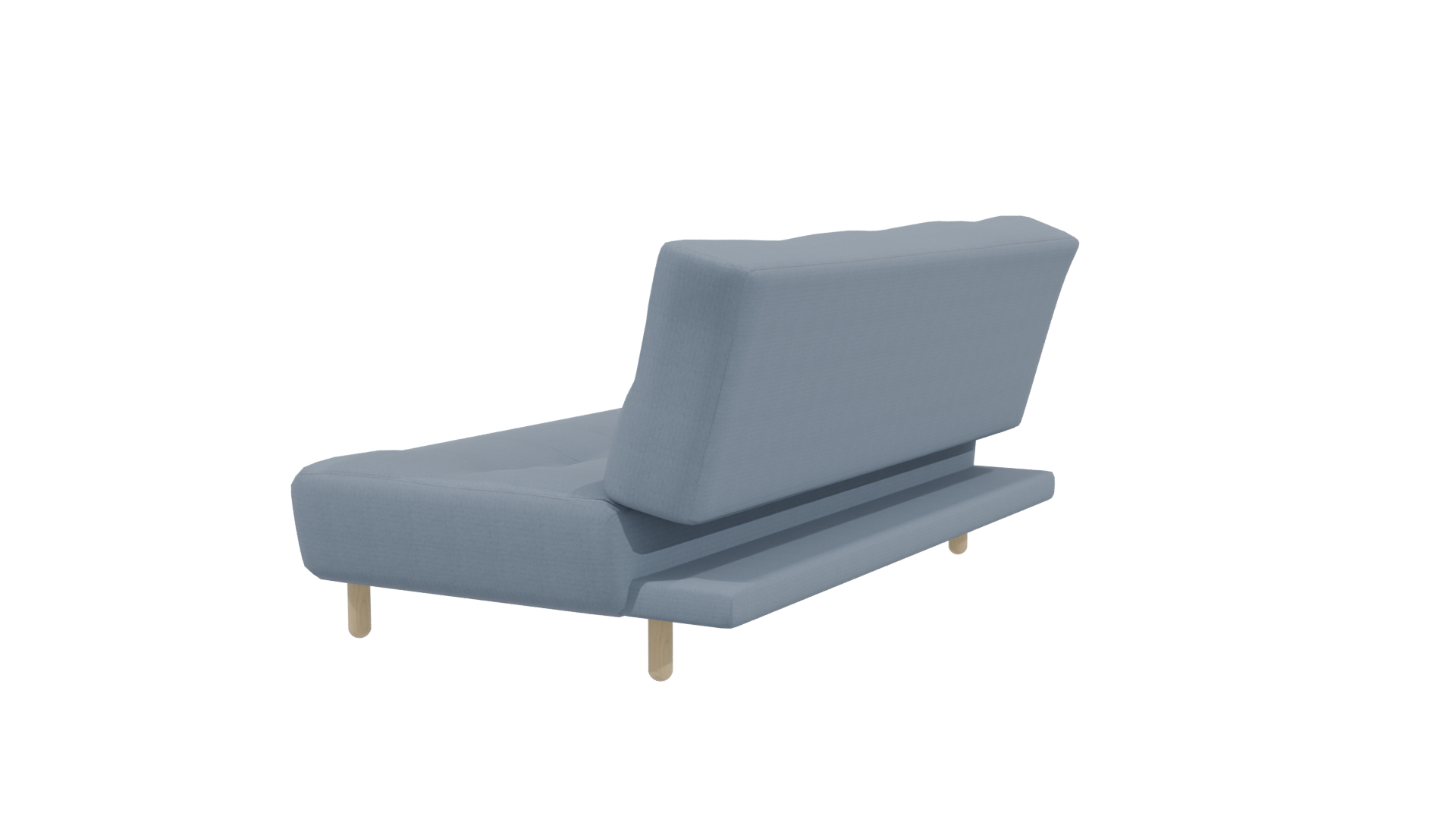 Contemporary Fabric Sofa 3D Model - Professional 3D Model Render 3