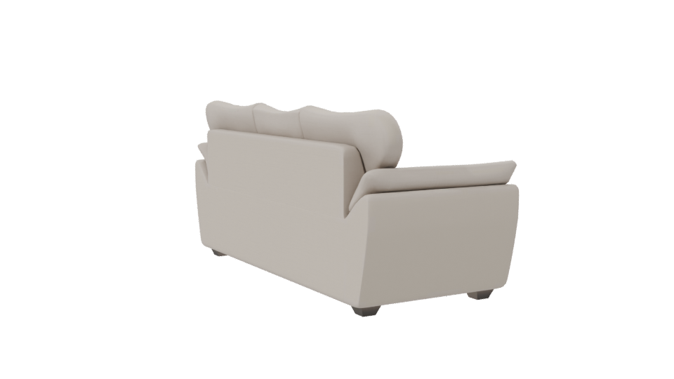 Elegant Modern Sofa 3D Model - Professional 3D Model Render 7