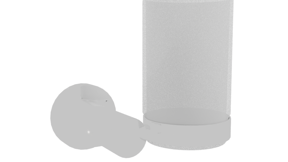 Stylish Bathroom Glass Holder 3D - Professional 3D Model Render 10