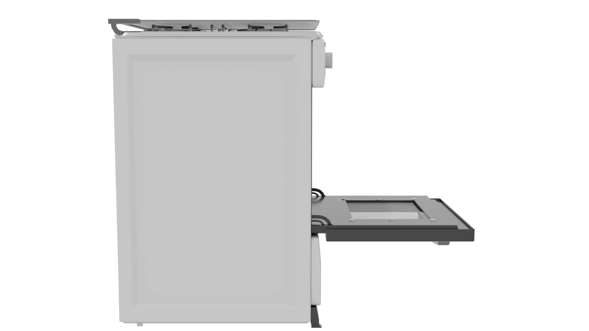 Stylish Gas Stove 3D Model - Professional 3D Model Render 8