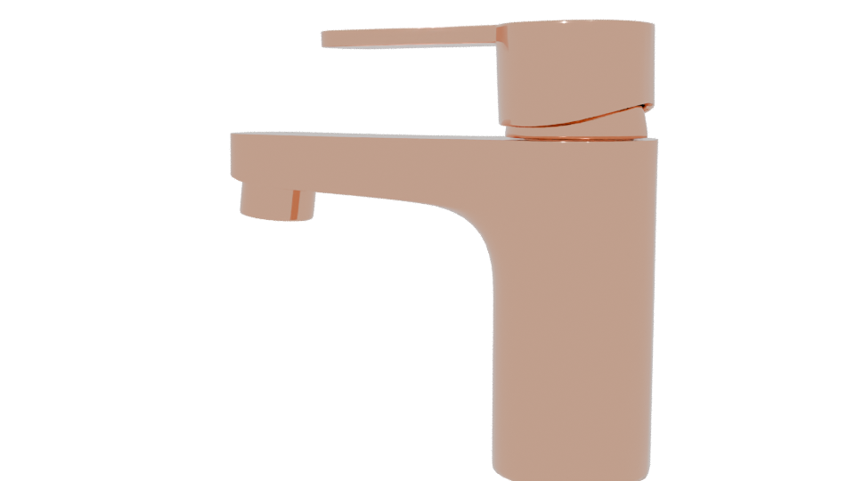 Stylish Modern Faucet 3D Model - Professional 3D Model Render 6