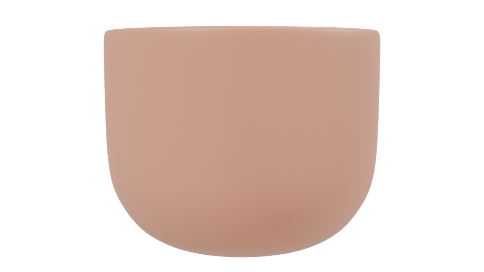 Stylized Decorative Plant Pot 3D - Professional 3D Model Render 2