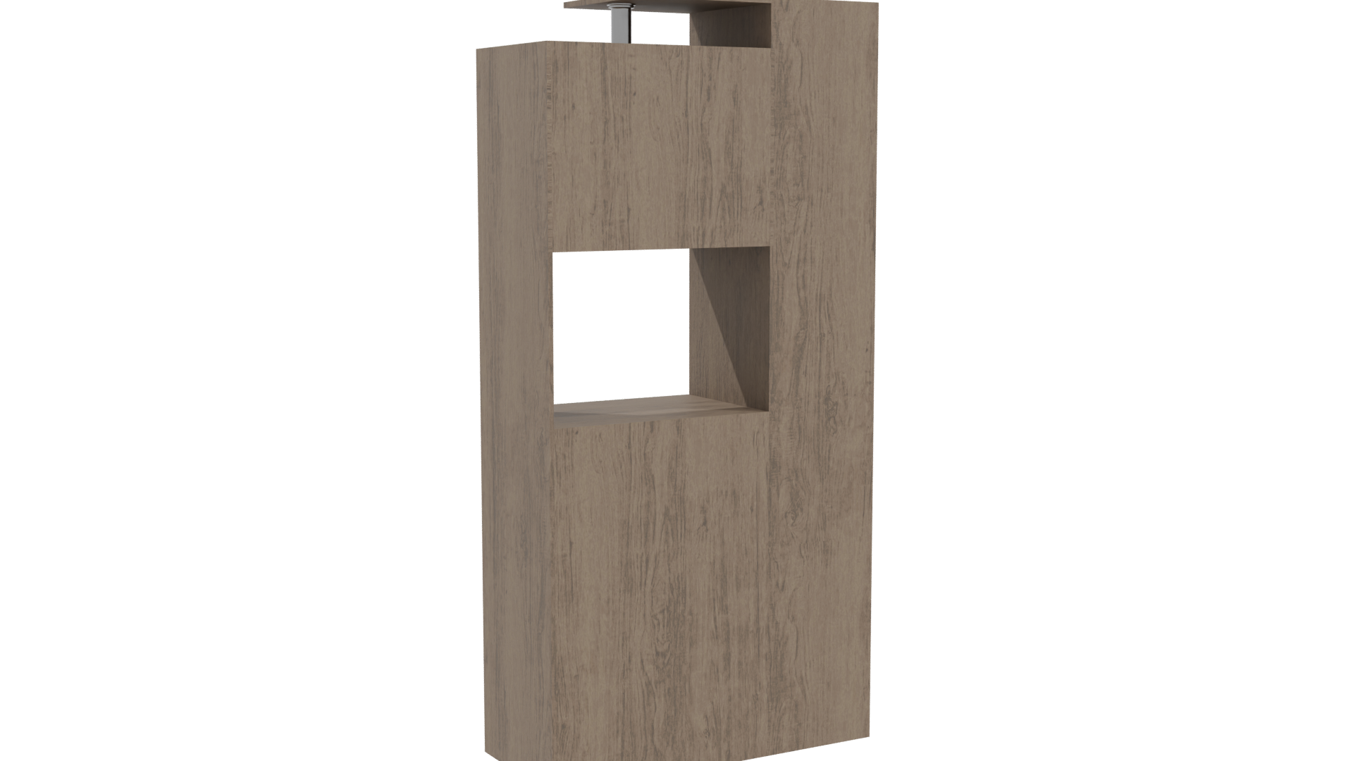 Modern Two-Door Kitchen Cabinet 3D - Professional 3D Model Render 4