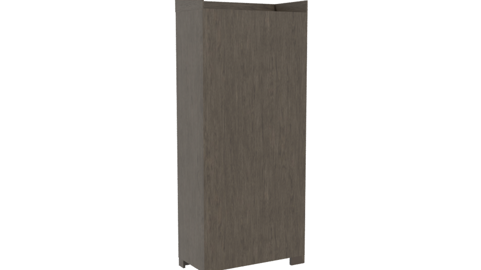 Stylish Modern Cabinet 3D Model - Professional 3D Model Render 4