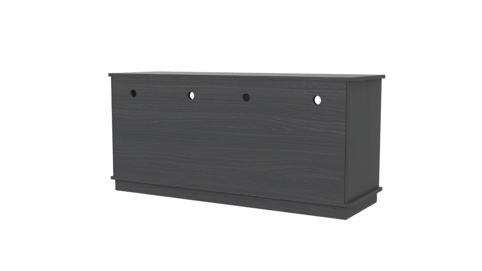 Stylish Modern Entertainment Center 3D - Professional 3D Model Render 6