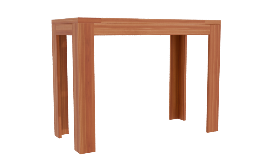 Stylish Wooden Table Model 3D - Professional 3D Model Render 10