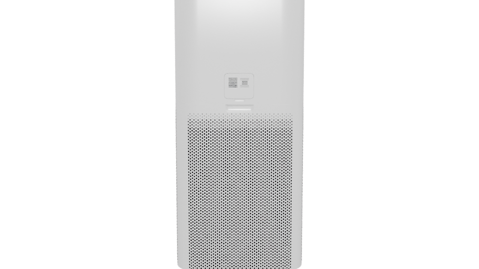 Sleek Air Purifier 3D Model - Professional 3D Model Render 5