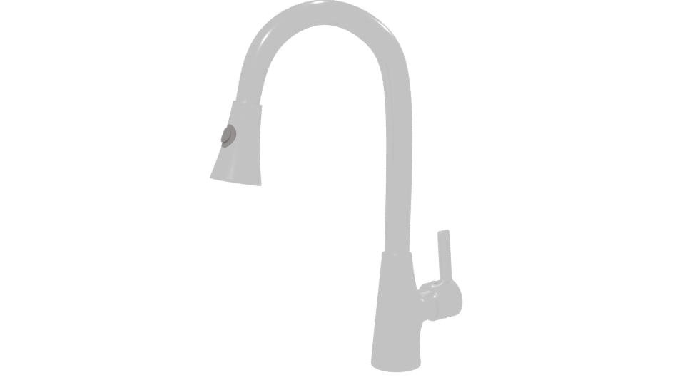 Modern Metal Handheld Tool 3D - Professional 3D Model Render 13