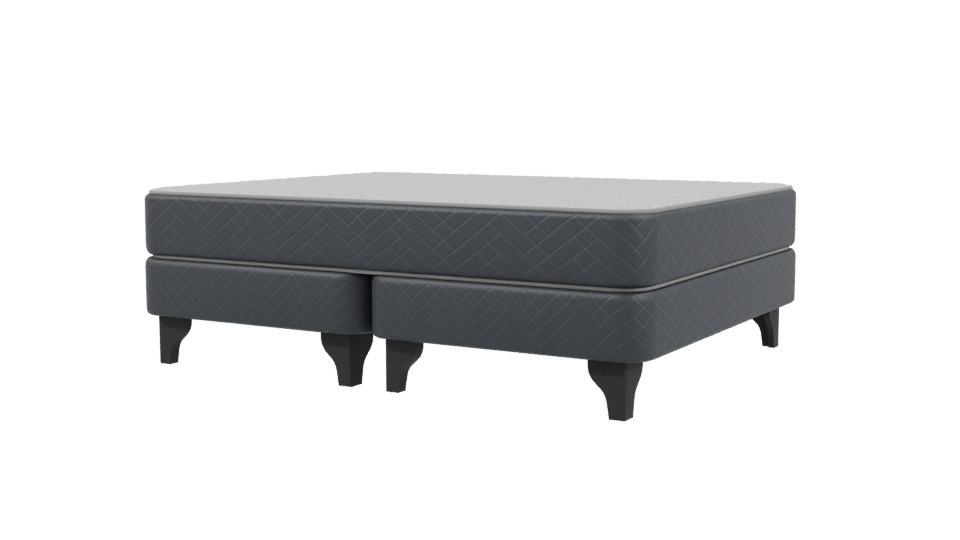 Contemporary Bed Mattress Model - Professional 3D Model Render 3