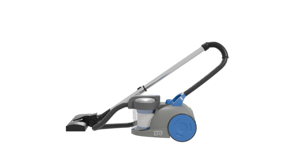 Compact Vacuum Cleaner 3D Model - Professional 3D Model Render 11