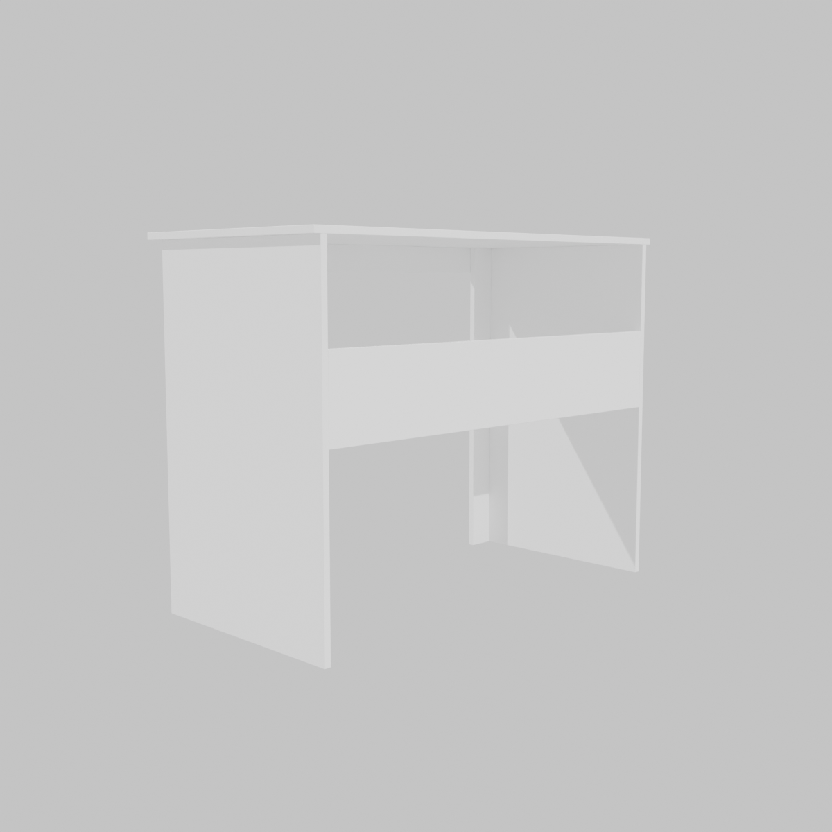 ESCRITORIO 103x53x80 BASICO BLANCO