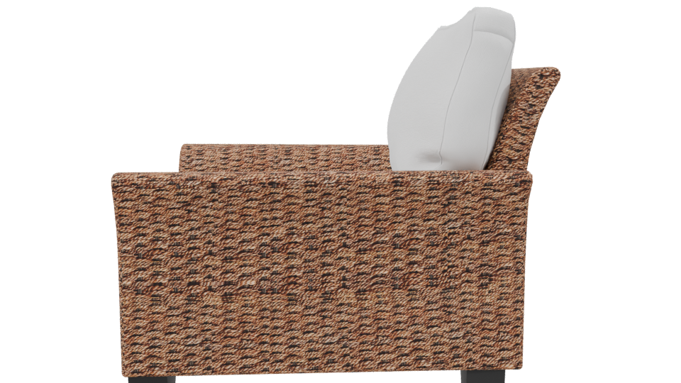 Cozy Modern Lounge Chair 3D - Professional 3D Model Render 2