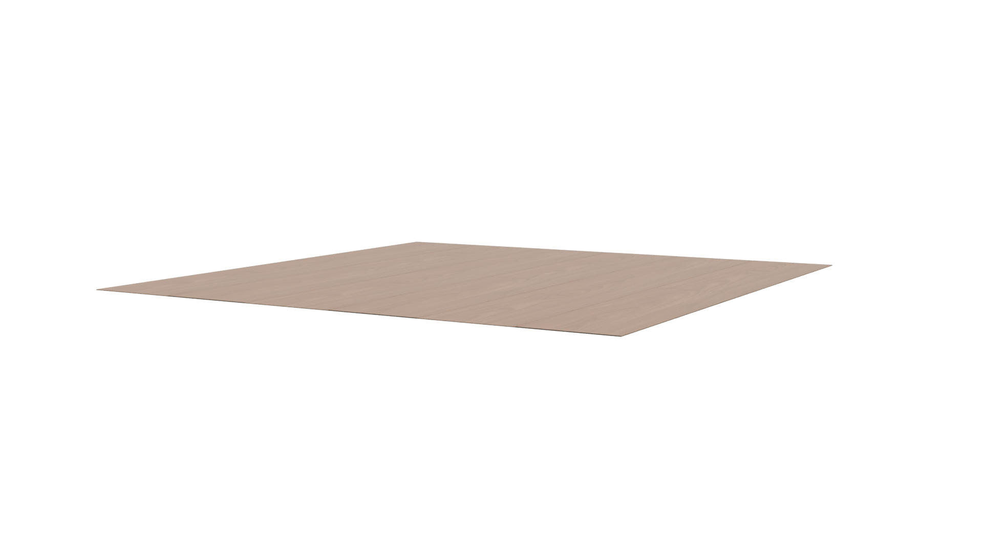 Sleek Wooden Dining Table 3D - Professional 3D Model Render 3