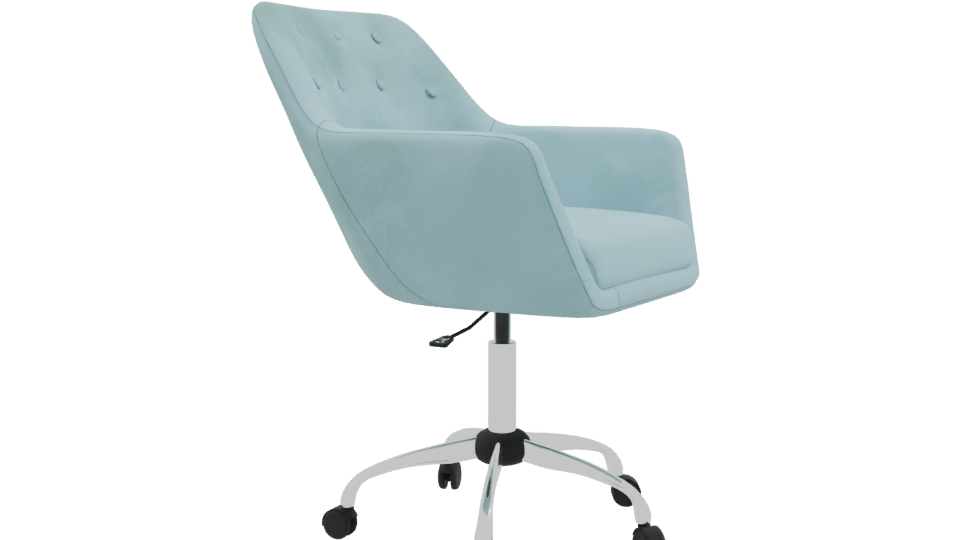Stylish Modern Office Chair 3D Model - Professional 3D Model Render 9
