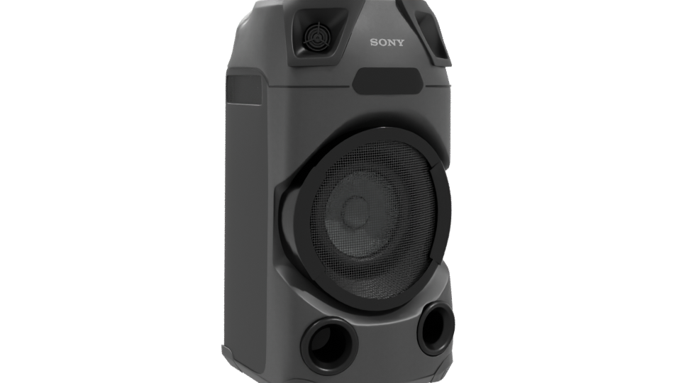 MINICOMP V13_2 Speaker Model - Professional 3D Model Render 10