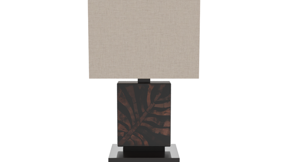 Stylish Modern Table Lamp 3D - Professional 3D Model Render 11