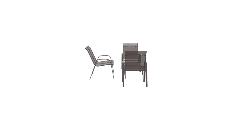 Outdoor Patio Seating Set 3D - Professional 3D Model Render 8