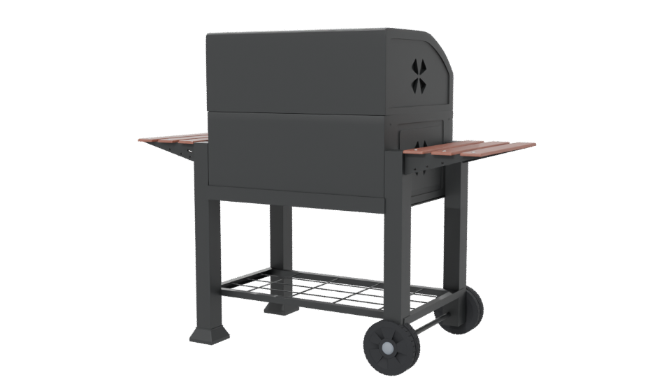 Outdoor Grill Barbecue 3D Model - Professional 3D Model Render 6
