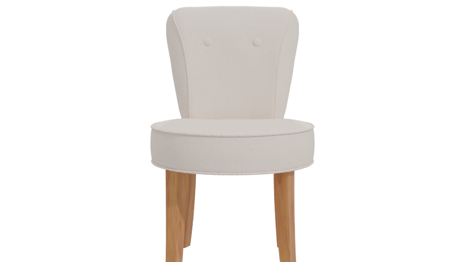 Stylish Modern Accent Chair 3D Model - Professional 3D Model Render 11