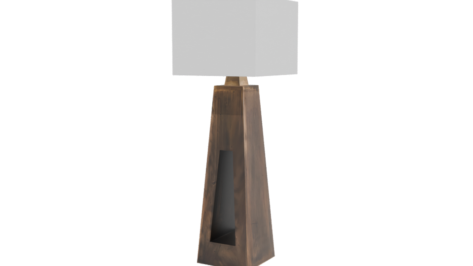 Minimalist Table Lamp 3D Model - Professional 3D Model Render 3