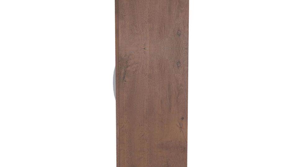 Stylish Wooden Storage Cabinet 3D - Professional 3D Model Render 2