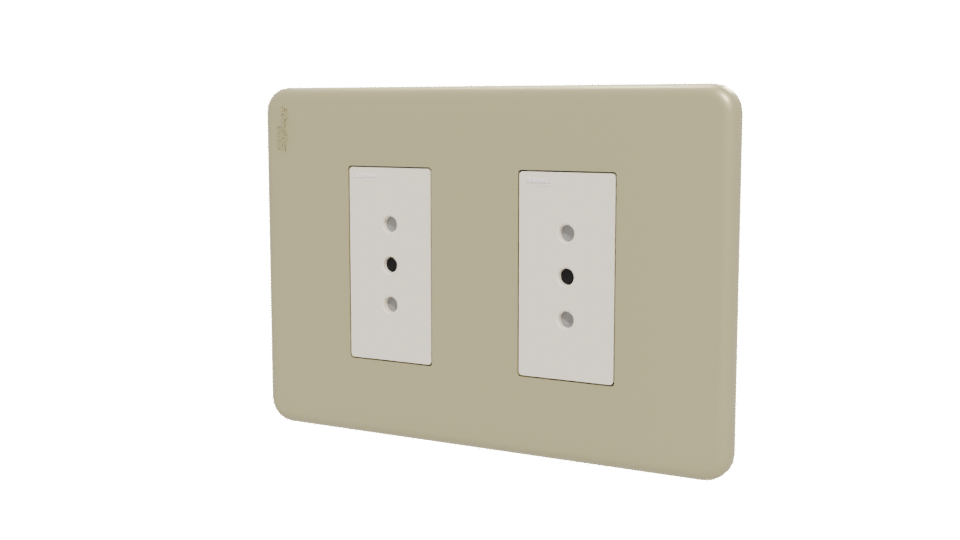 Realistic Electrical Outlet Model - Professional 3D Model Render 12