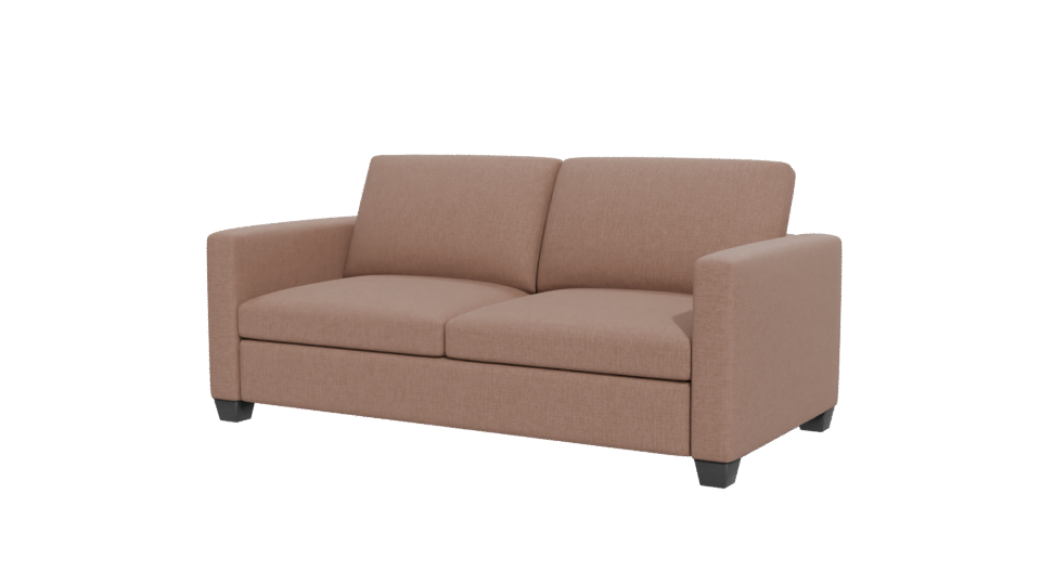 Contemporary Fabric Sofa 3D Model - Professional 3D Model Render 12