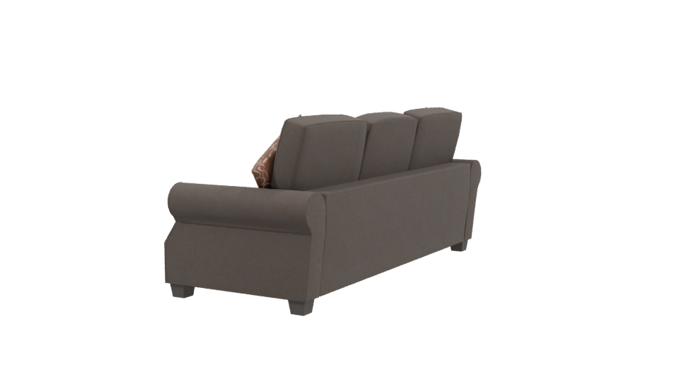 Stylish Fabric Sofa 3D Model - Professional 3D Model Render 3