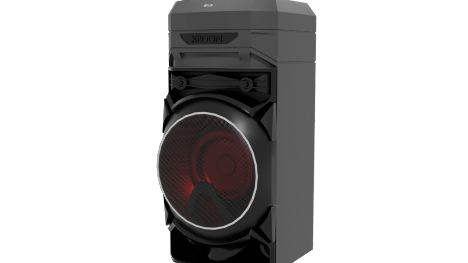 High-Performance Audio Speaker System 3D Model - Professional 3D Model Render 12