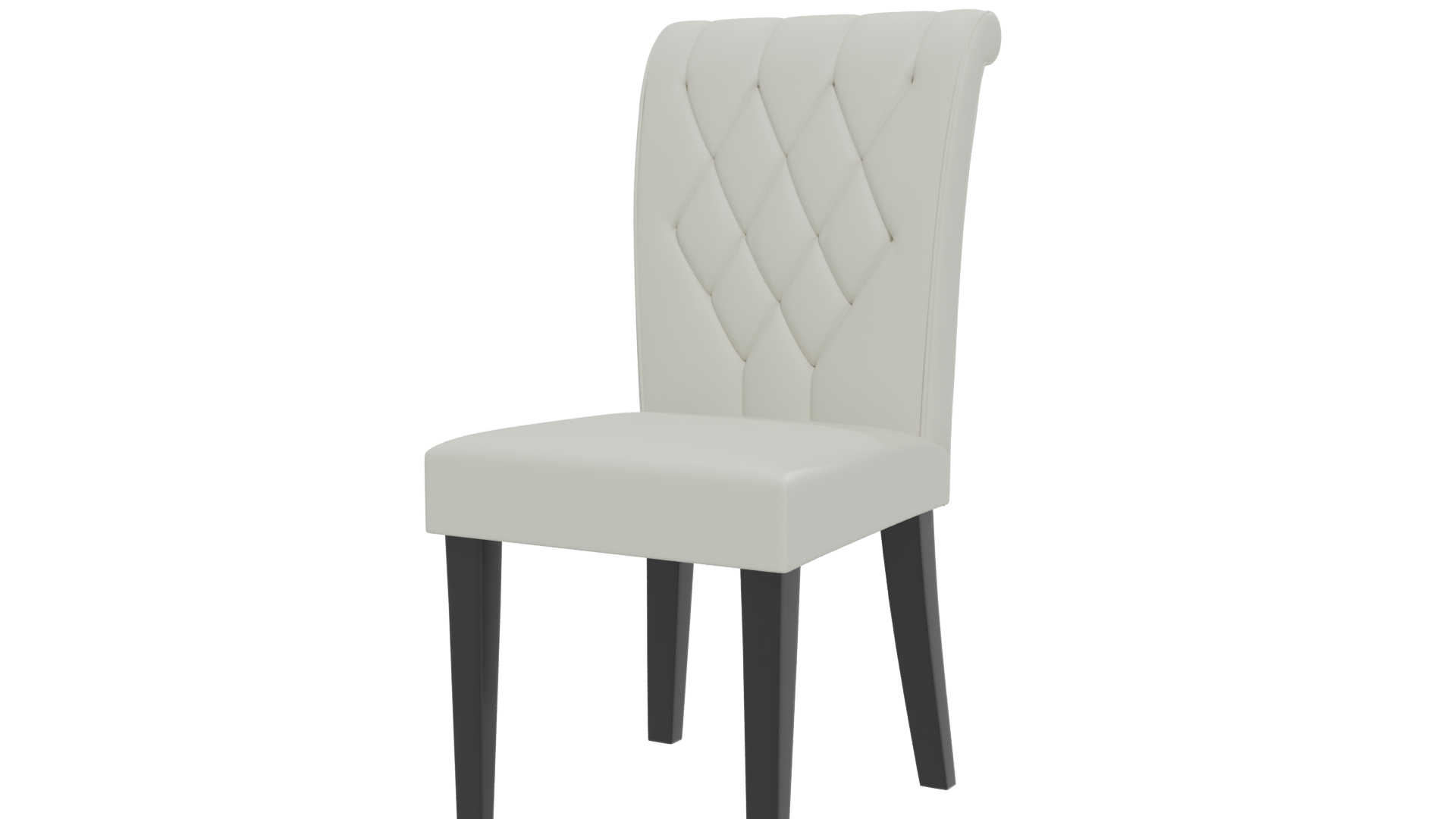 Elegant Modern Dining Chair 3D - Professional 3D Model Render 12