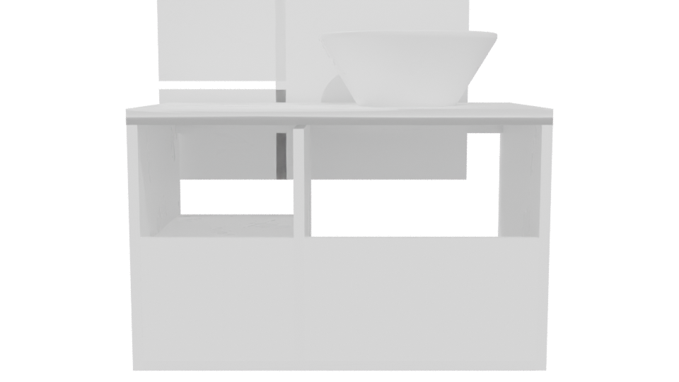 Modern Bathroom Vanity 3D Model - Professional 3D Model Render 5