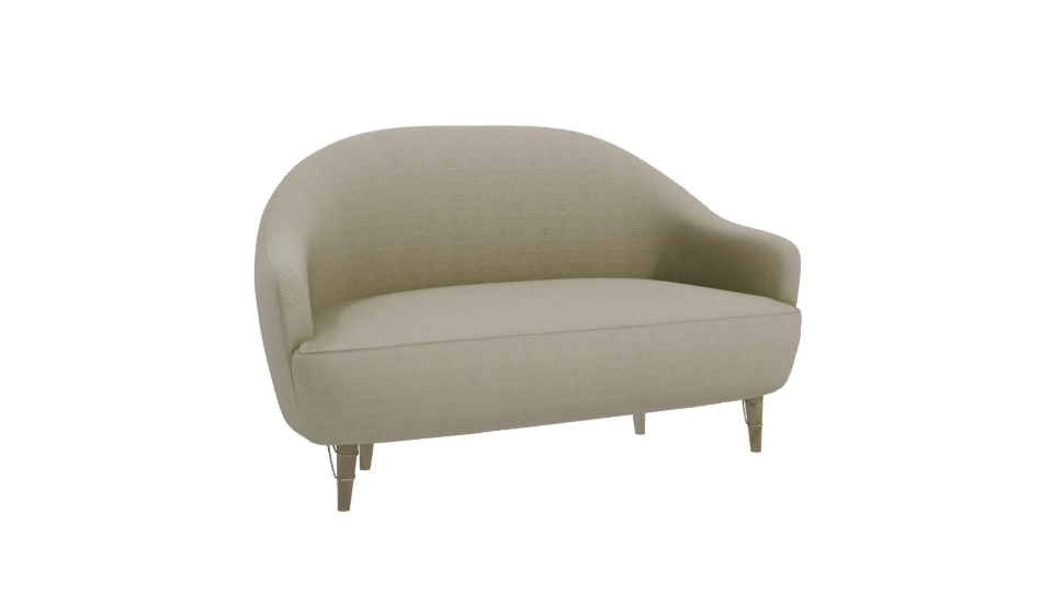 Stylish Modern Sofa 3D Model - Professional 3D Model Render 10
