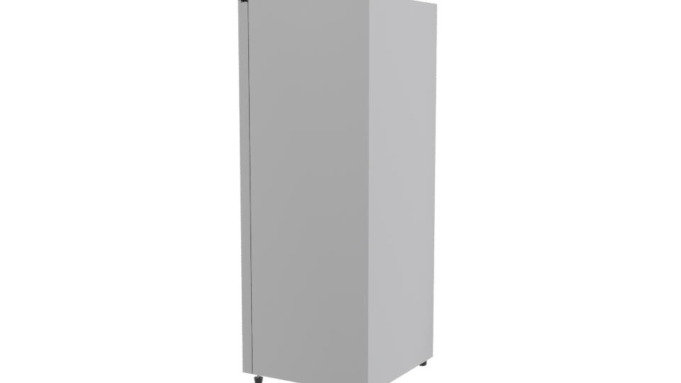 Sleek Refrigerator 3D Model - Professional 3D Model Render 3