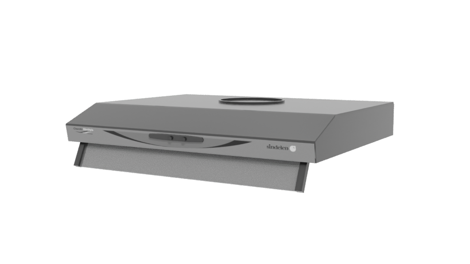 Sleek Multimedia Receiver Model - Professional 3D Model Render 12