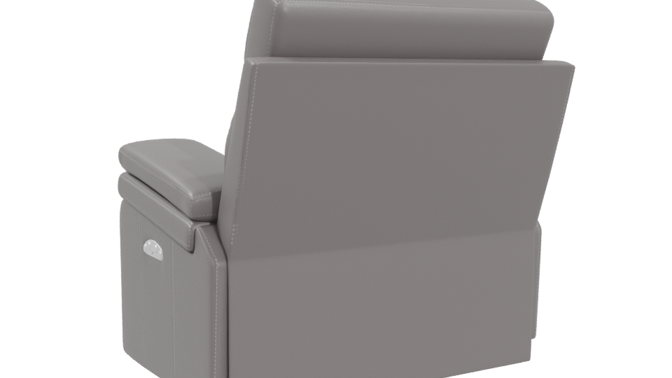 Stylish Modern Recliner Chair 3D - Professional 3D Model Render 4