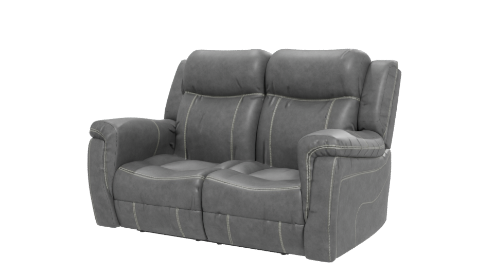 Stylish Modern Recliner Sofa 3D Model - Professional 3D Model Render 12