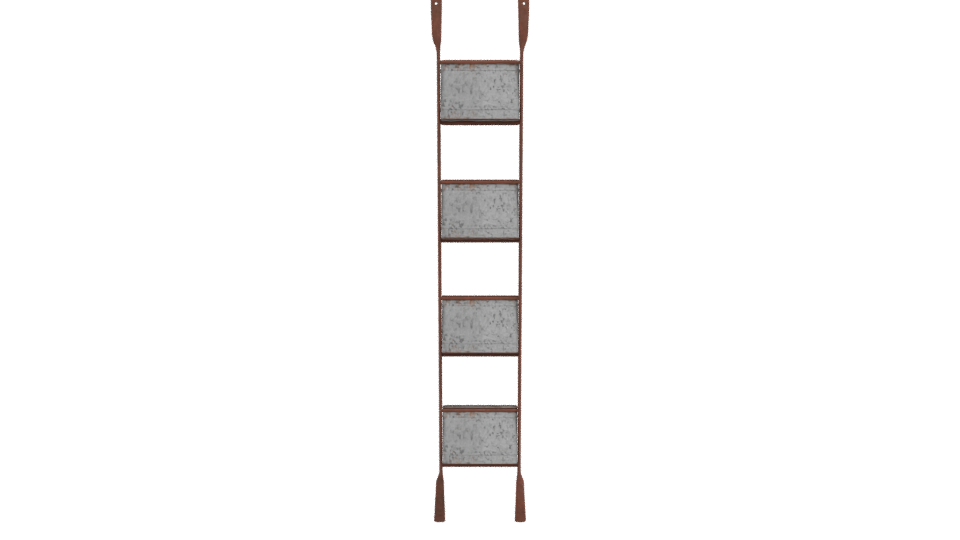 Industrial Metal Drawer Unit 3D - Professional 3D Model Render 5