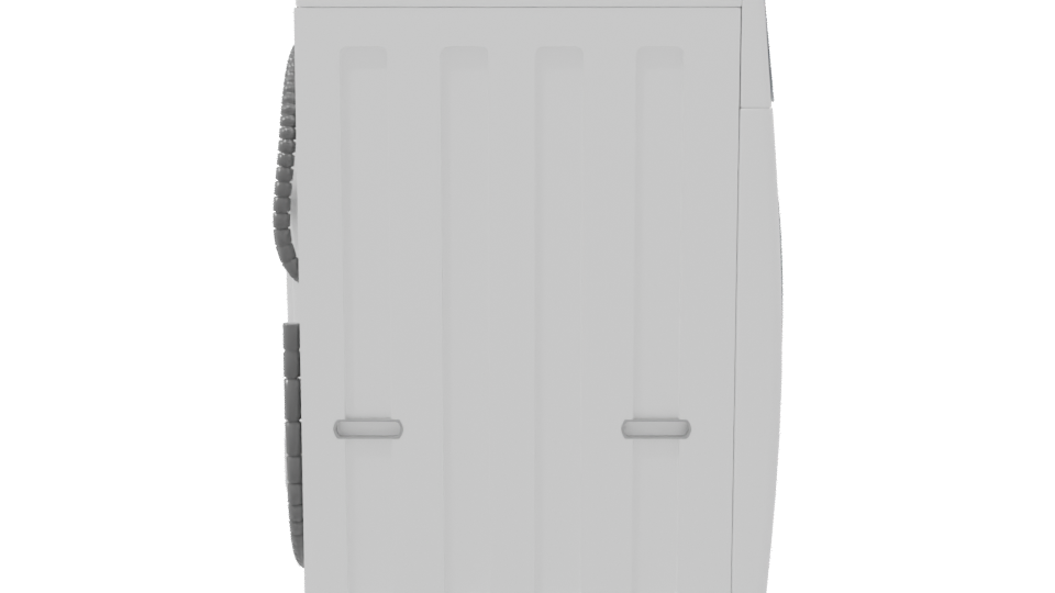 High-Quality Front-Loading Washer 3D - Professional 3D Model Render 8