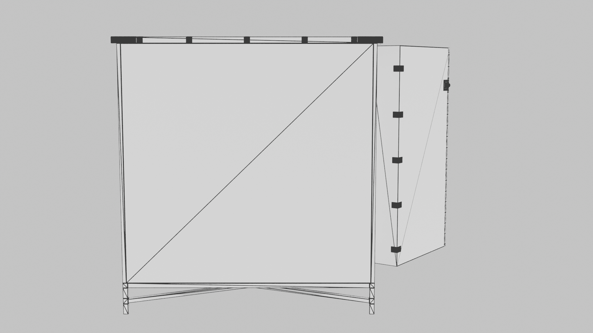 Basement Home Bar Facundo 3D Model - Professional 3D Model Render 8