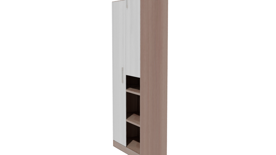 Stylish Modern Storage Cabinet 3D Model - Professional 3D Model Render 13