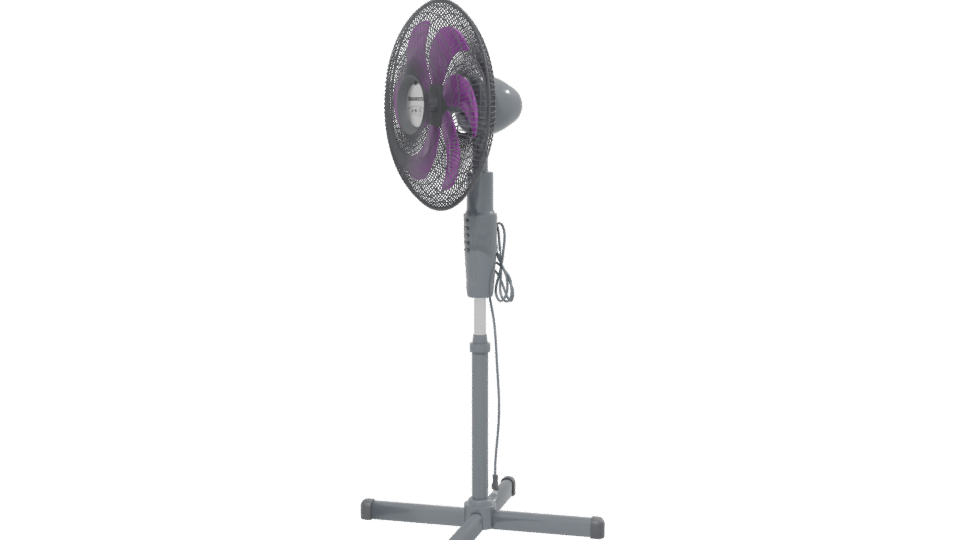 Taurus 16" Pedestal Fan 3D Model - Professional 3D Model Render 13