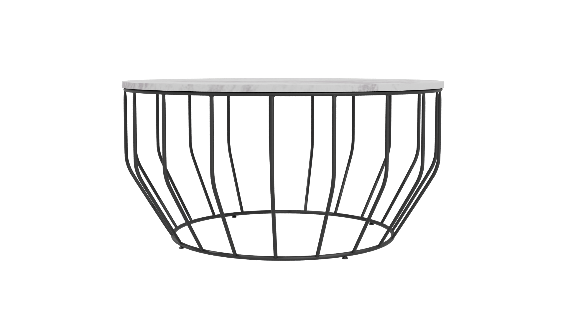 Stylish Modern Coffee Table 3D - Professional 3D Model Render 4