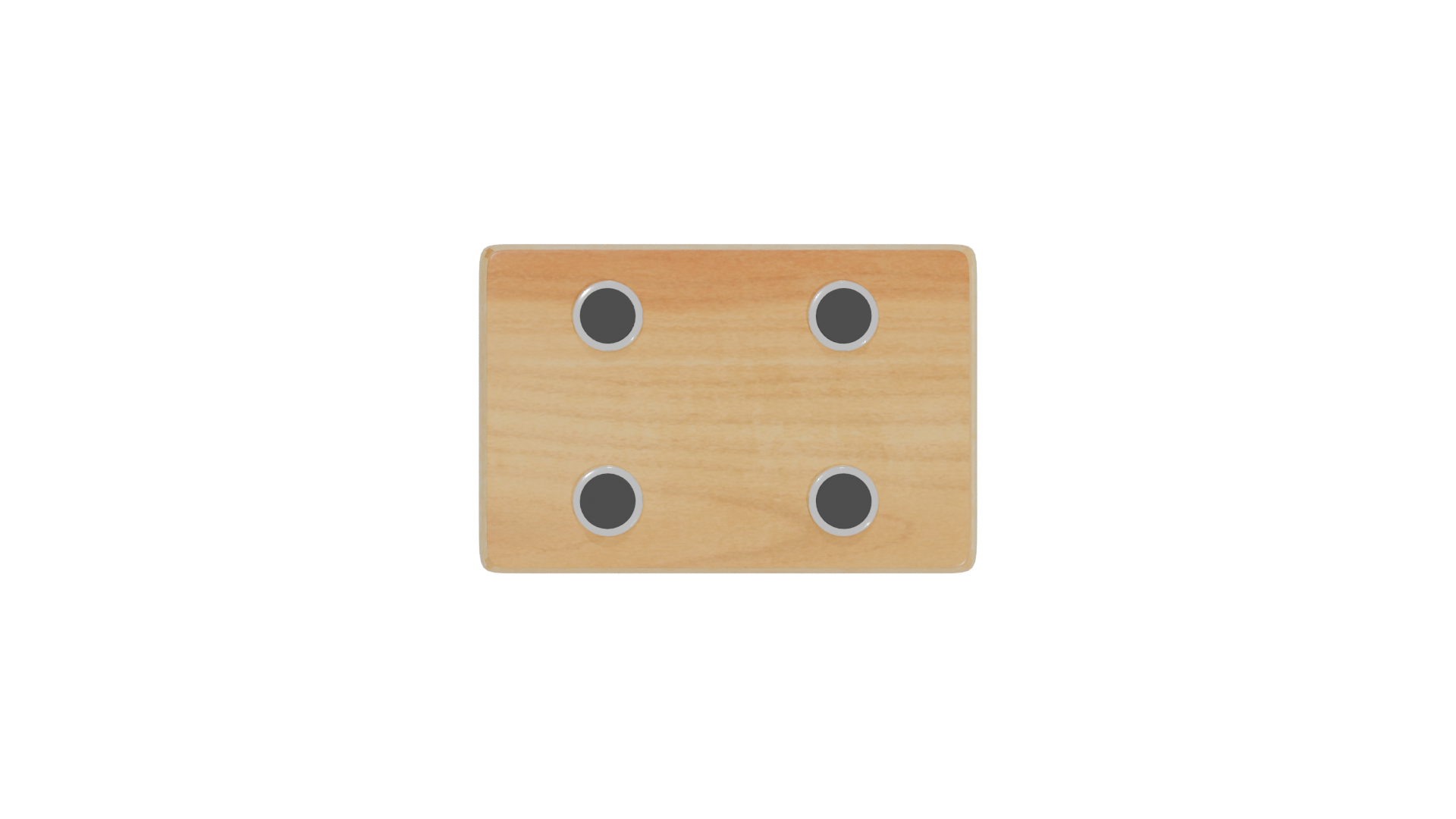 Stylish Wooden Podium 3D Model - Professional 3D Model Render 12